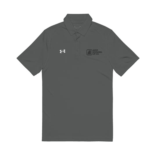 Men's Performance Polo Shirt, Casual Activewear, Ideal for Golf, Office Attire, Summer Outings, Embroidered Style