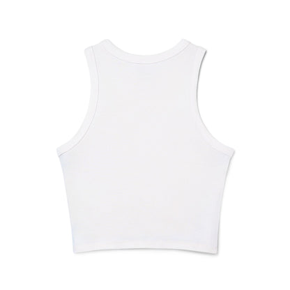Empowering Women's Racer Tank, Keep Showing Up Motivational Top, Fitness Apparel, Casual Wear, Gym Tank