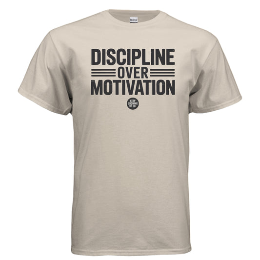 Discipline Ultra Cotton T-Shirt – Sand Front